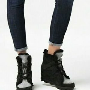 Sorel Joan of Arctic Wedge II Cozy rare